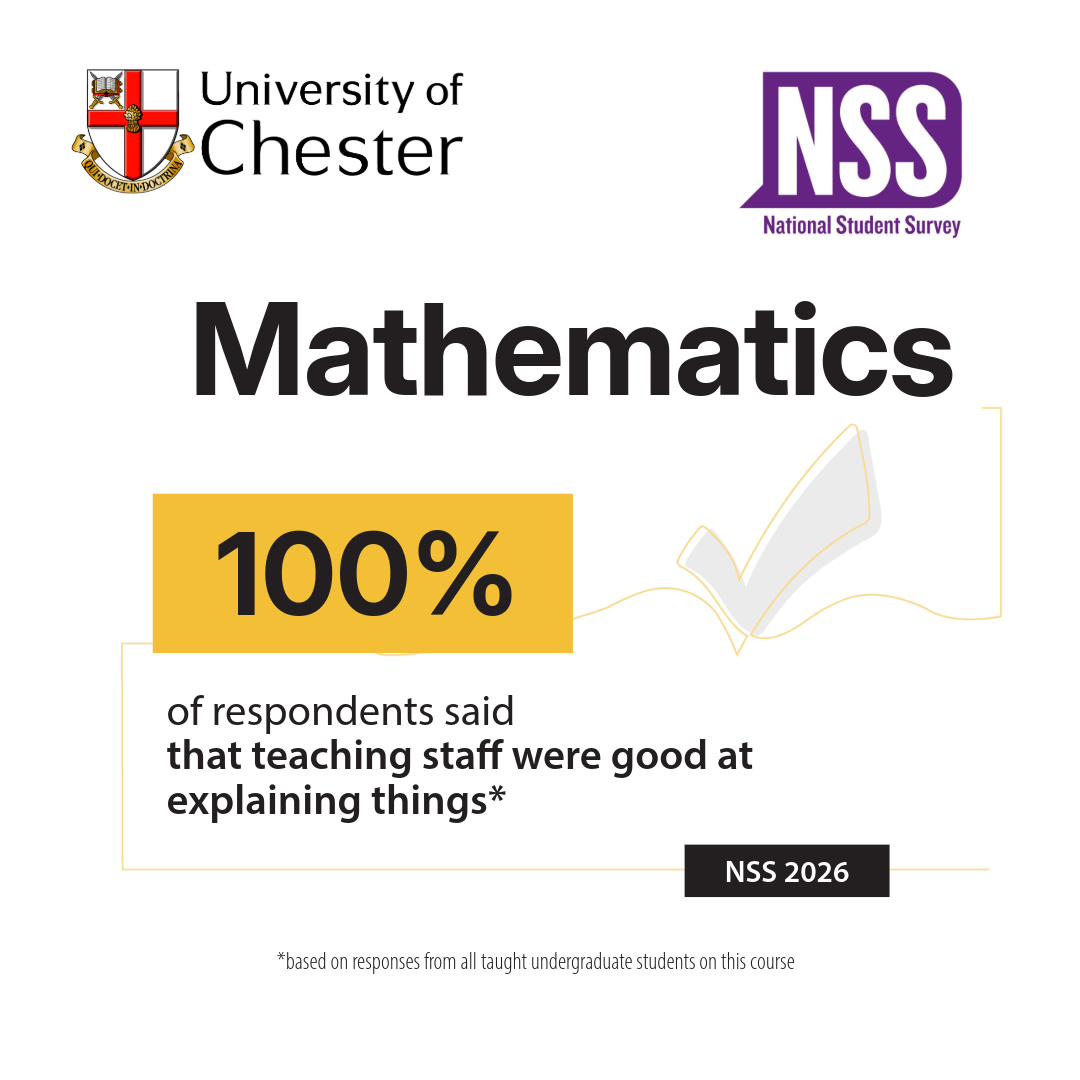 Mathematics 100% of respondents said that teaching staff were good at explaining things