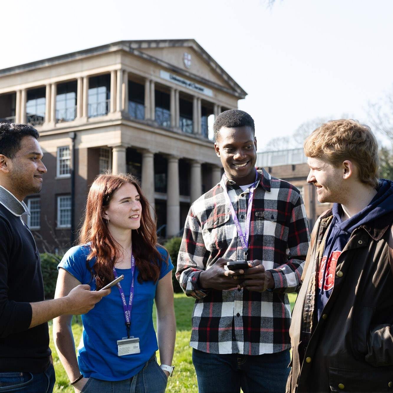 Students at Queen's Park