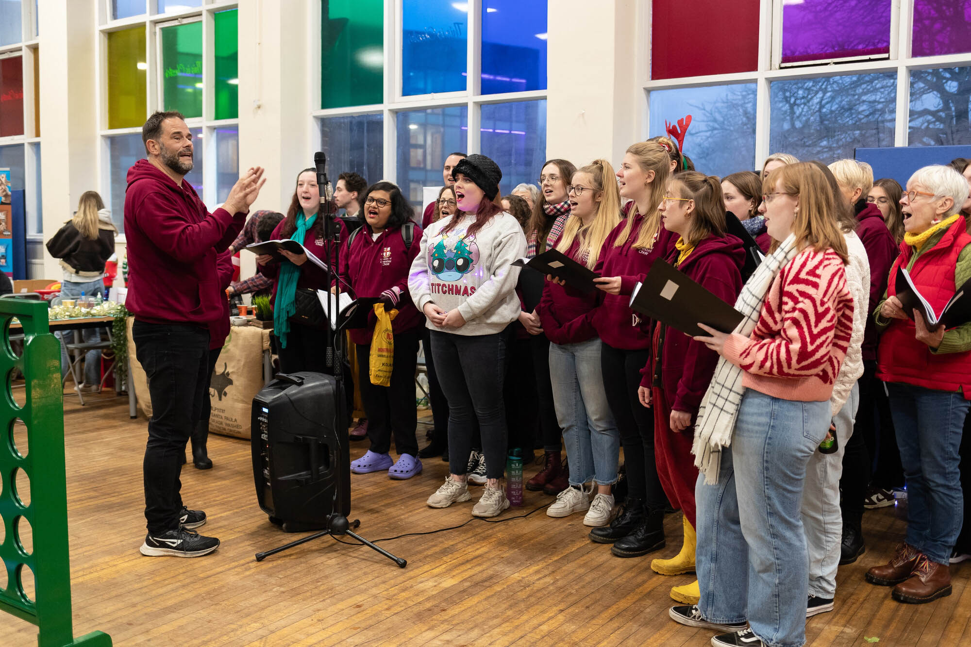 Choir at Frost Fair 2023