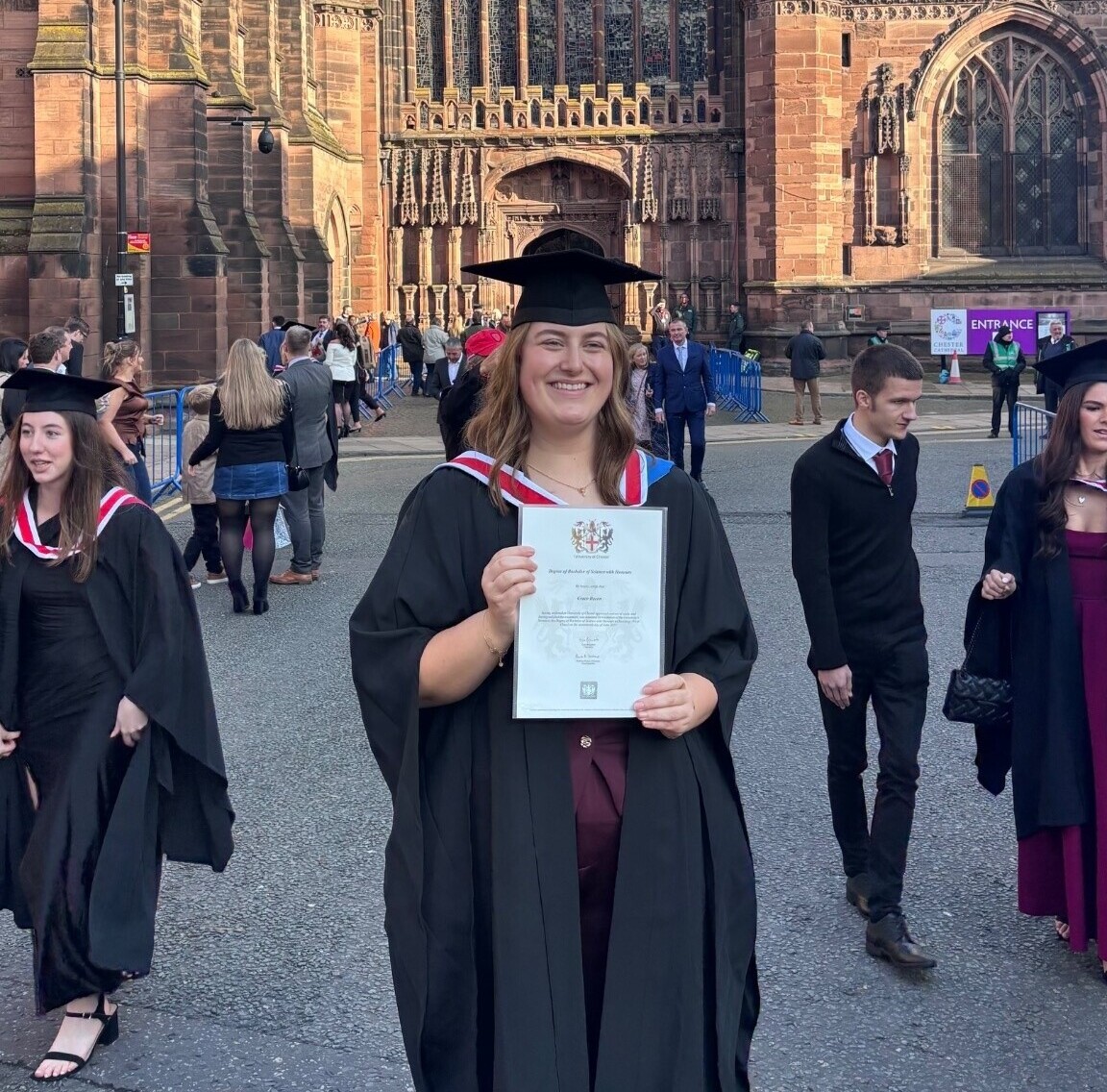 Grace Bacon graduation