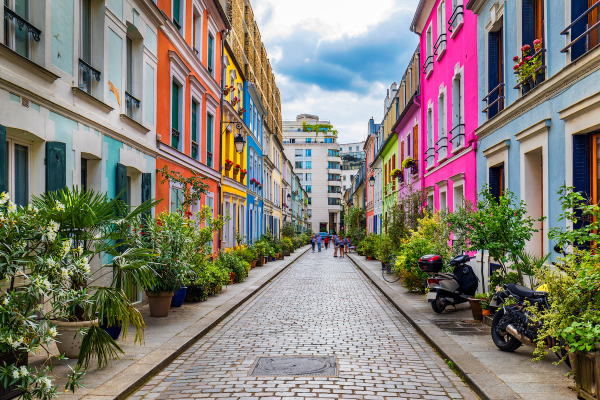 Cremieux Street (Rue Cremieux), Paris, France