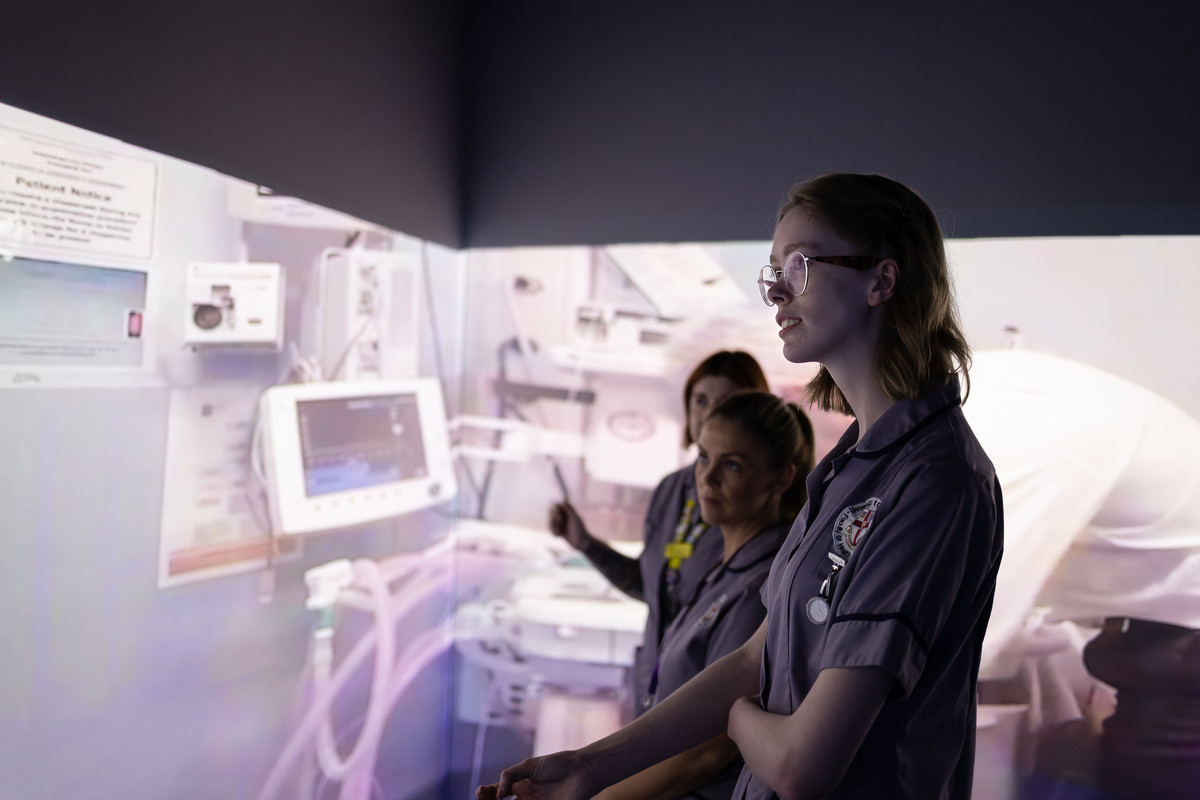 students in nursing simulation suite that can be used to enhance your learning during your nursing degree