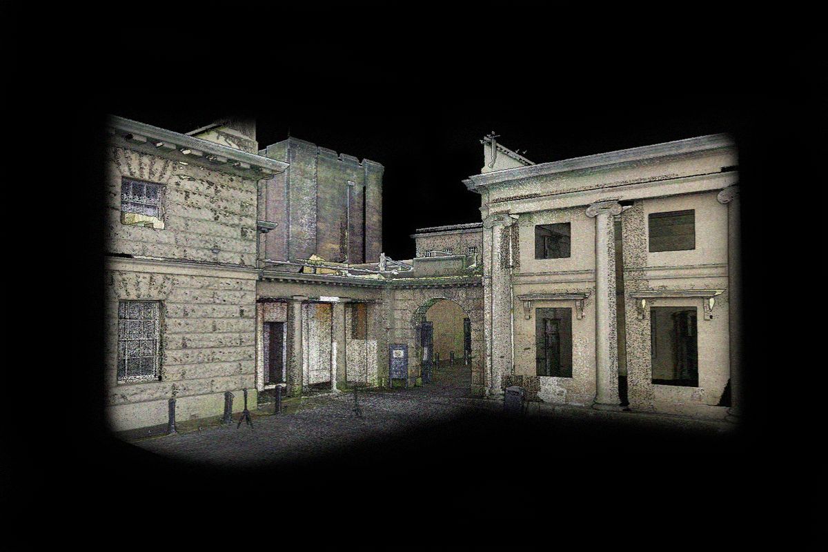 A high-resolution 3D digital model of the castle above and below ground, created using laser scanners and drones
