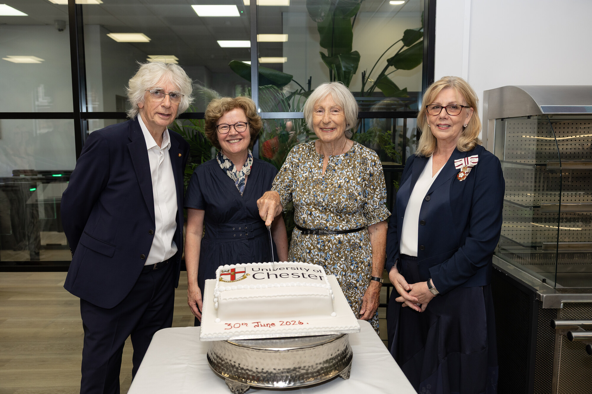 Binks Opening cake cutting