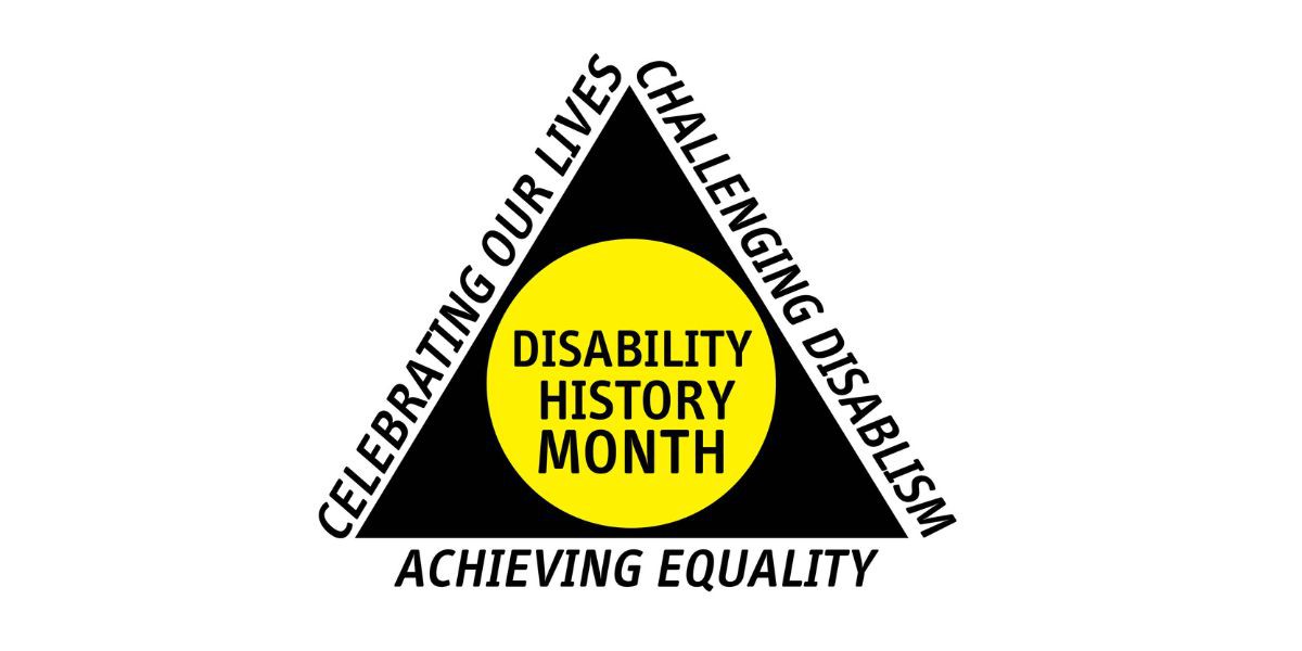 Disability History Month logo