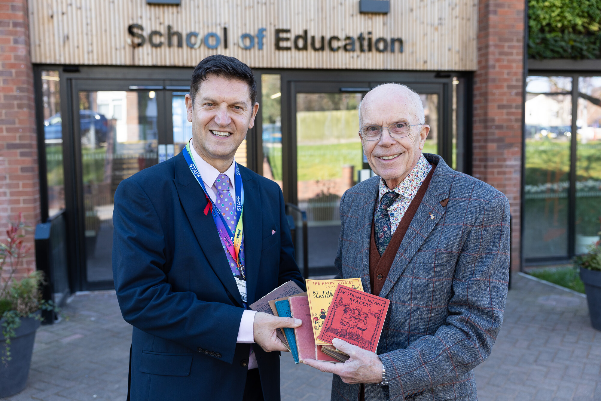 David Cumberland and Dr Roderick Hunt