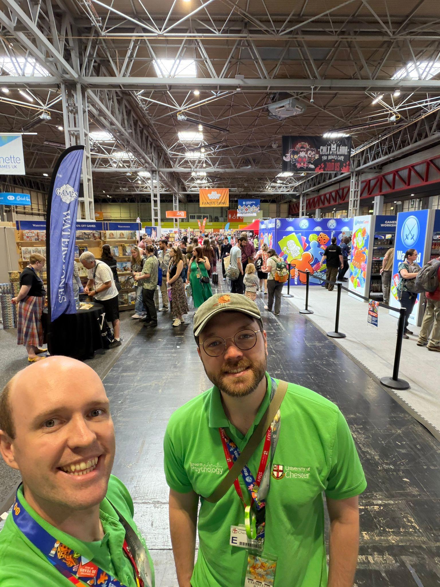 Dr Connor Pell at expo