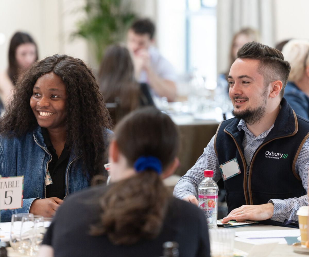 Attendees of a business event.