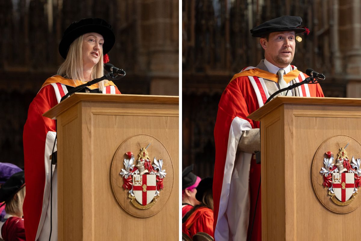 Esther and Adam graduation