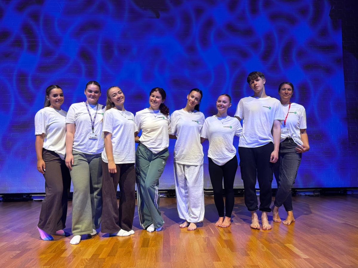 University of Chester student performers and event organisers.