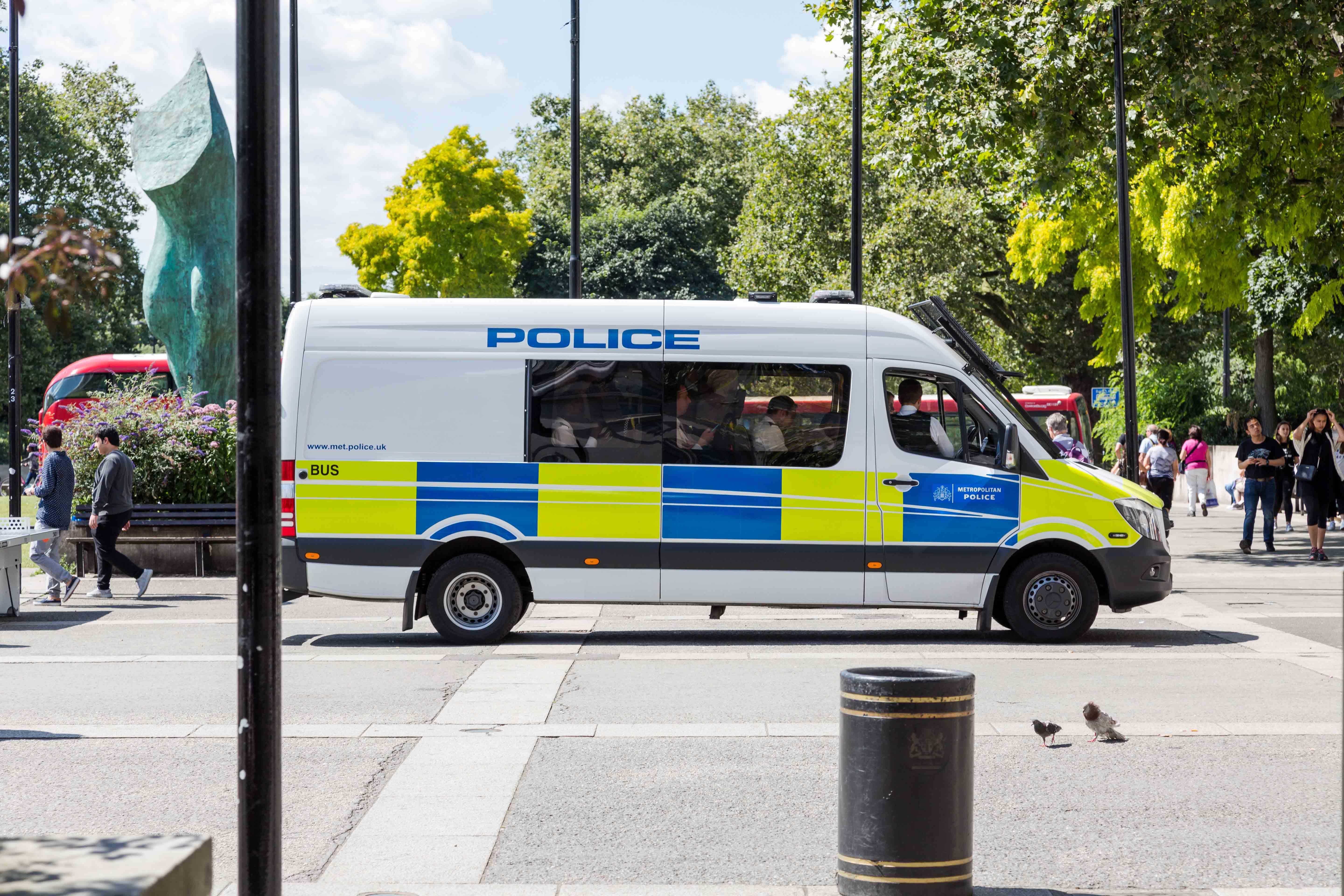 Police van