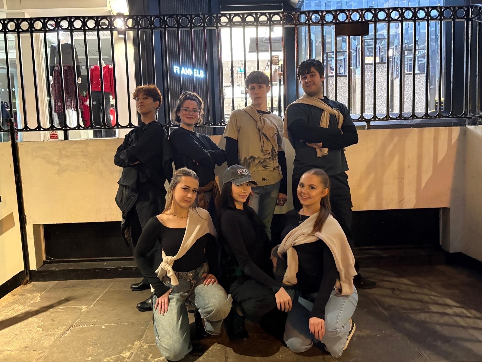 Students at Rowvember.