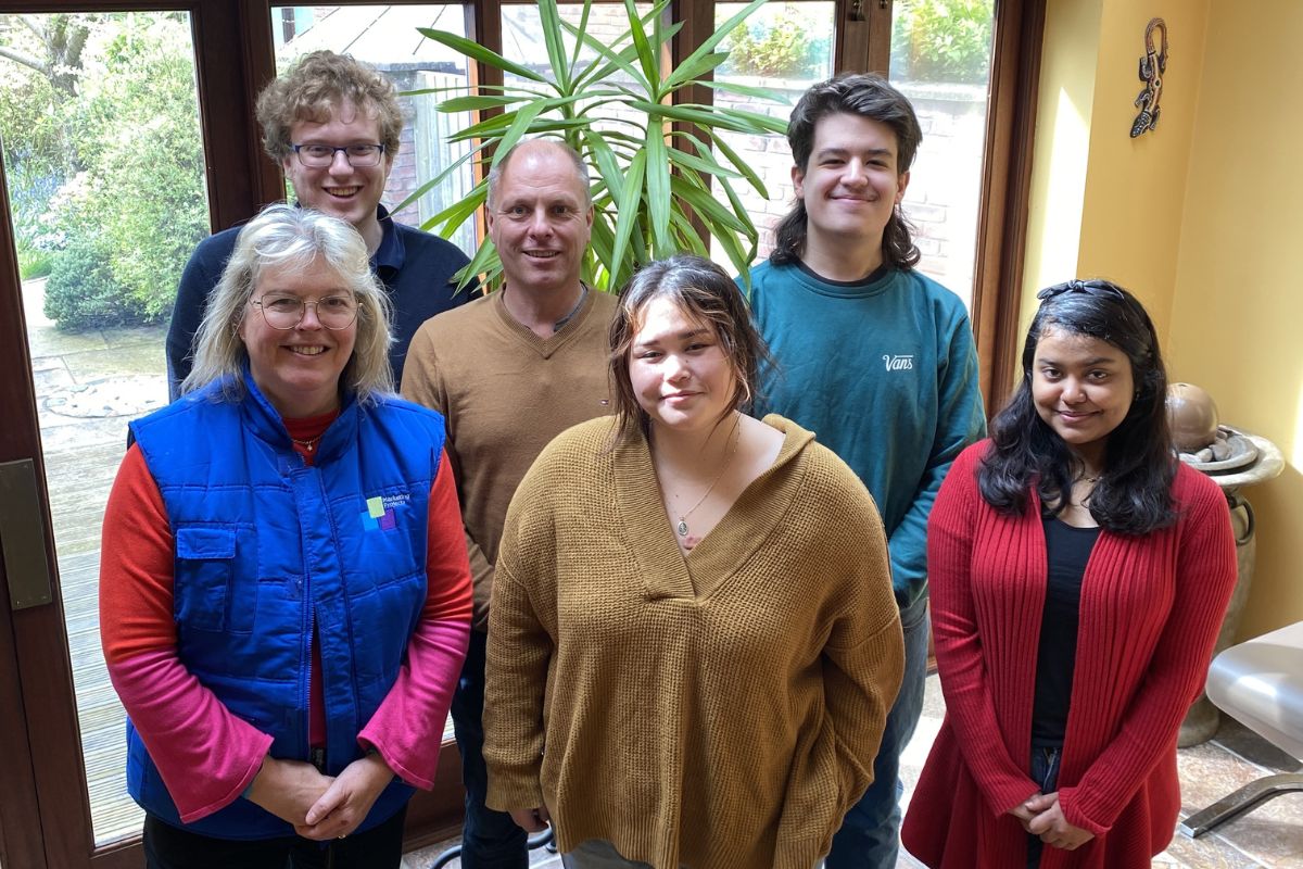 University of Chester students work on Green Expo for Chester Green Weekend.