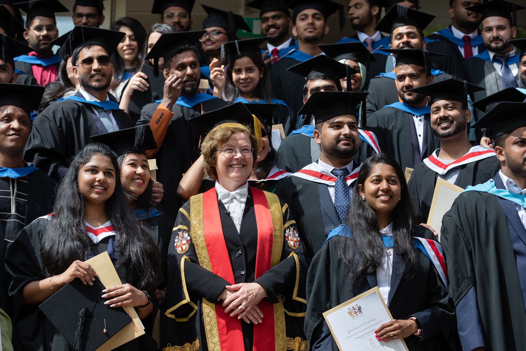 VC at international graduation