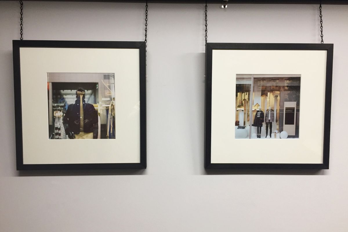Images by Tony Hayes on display at the Too Good to Hide exhibition.